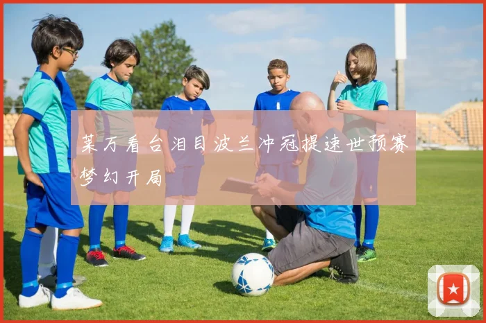 莱万看台泪目波兰冲冠提速世预赛梦幻开局